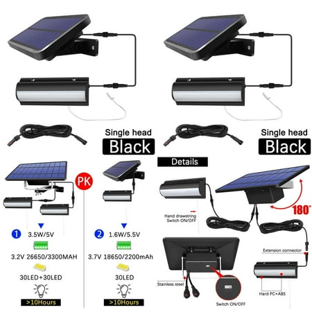 

WAGZOQN Upgraded Solar Pendant Lights for Outdoor and Indoor Use - Convenient and Easy-to-Install Automatic On/Off Solar Lamp for Barn Balcony or Chicken Coop - Includes Pull Switch and