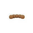 thumbnail image 3 of Meridian Furniture Apollo Saddle Boucle Fabric Bench, 3 of 10