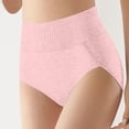 thumbnail image 2 of Panties for Women,High Waist Shaping Control Underwear Seamless Panties Comfortable Breathable Fabric All Day Wear Supportive Everyday Tummy,Womens Underwear,Pink,M, 2 of 6
