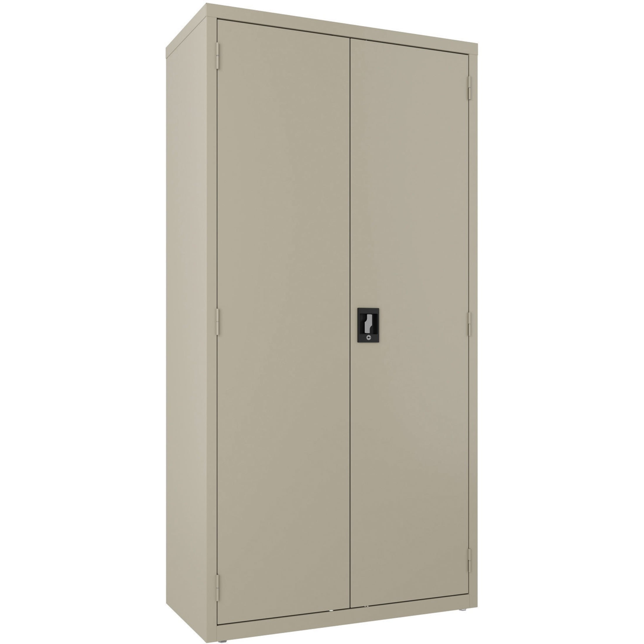 Lorell Steel Wardrobe Storage Cabinet, Metal Wardrobe Storage Cabinet