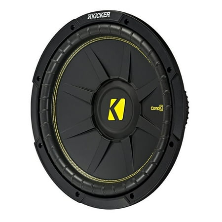 Kicker 10 Inch CompC 500 Watt 4 Ohm Single Voice Coil SVC Subwoofer | 44CWCS104