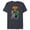 Navy Heather, variant on Marvel Avengers Group Trip Matching Vacation Assemble 2024 - Short Sleeve Blended T-Shirt for Adults - Customized-Yellow