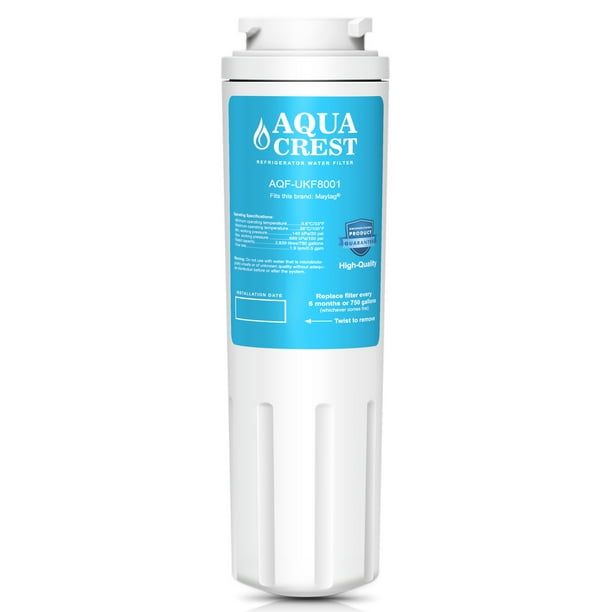 AQUACREST UKF8001 Refrigerator Water Filter Replacement for Maytag