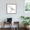 thumbnail image 3 of Art.com Hand-Drawn Robin Art Print by aggressor, Brown Frame Wall Art, 29" x 29", 3 of 5