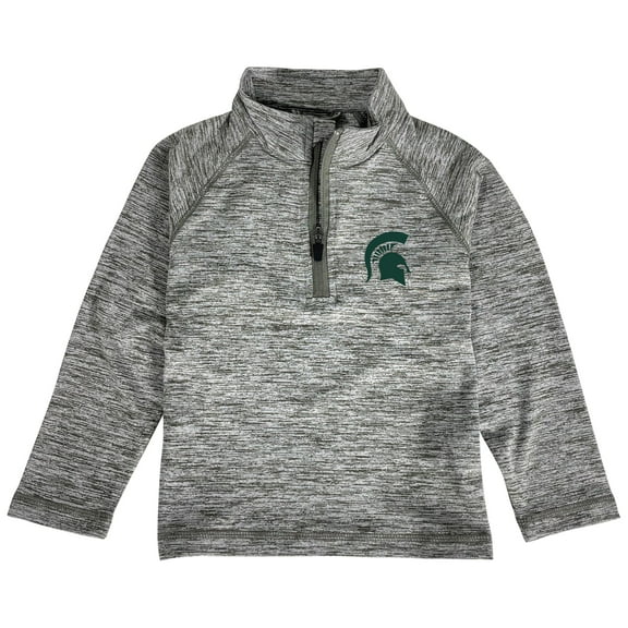 Toddler Garb Heathered Gray Michigan State Spartans Matthew Quarter-Zip Pullover Jacket