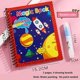 thumbnail image 1 of Juguetes para niños, Pinturas de acuarela para niños, Dibujos mágicos, Tableros de dibujo, Juguetes educativos, Regalos de cumpleaños-(espacio)// kaili Sencillez, 1 of 3