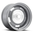 thumbnail image 1 of 55-5761 15 x 7 Po Roue Argent Rallye&44; Argent - 4.250 Po Arrière - 5 x 4.75 Po, 1 of 1