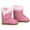 Pink, variant on Winter Boots for 18" Dolls, Gray