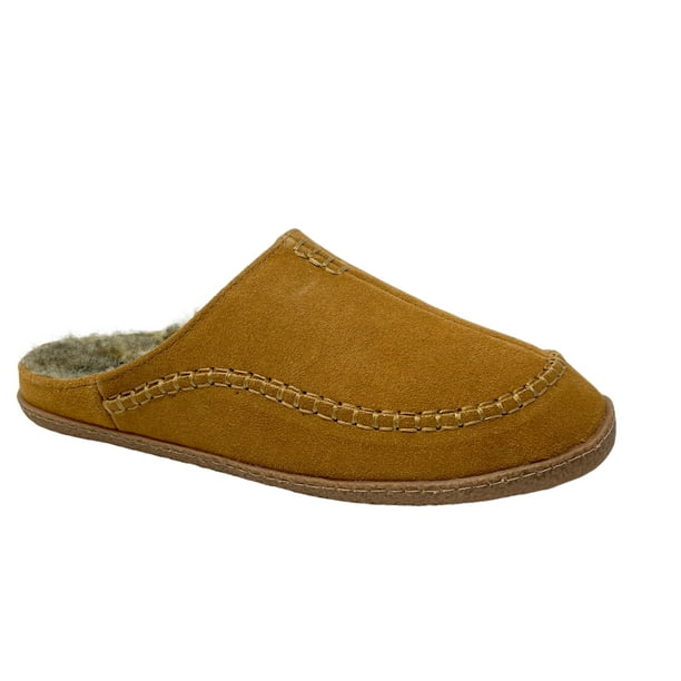 Clarks Clarks Mens Comfort Slipper Warm Plush Sherpa Lined Indoor