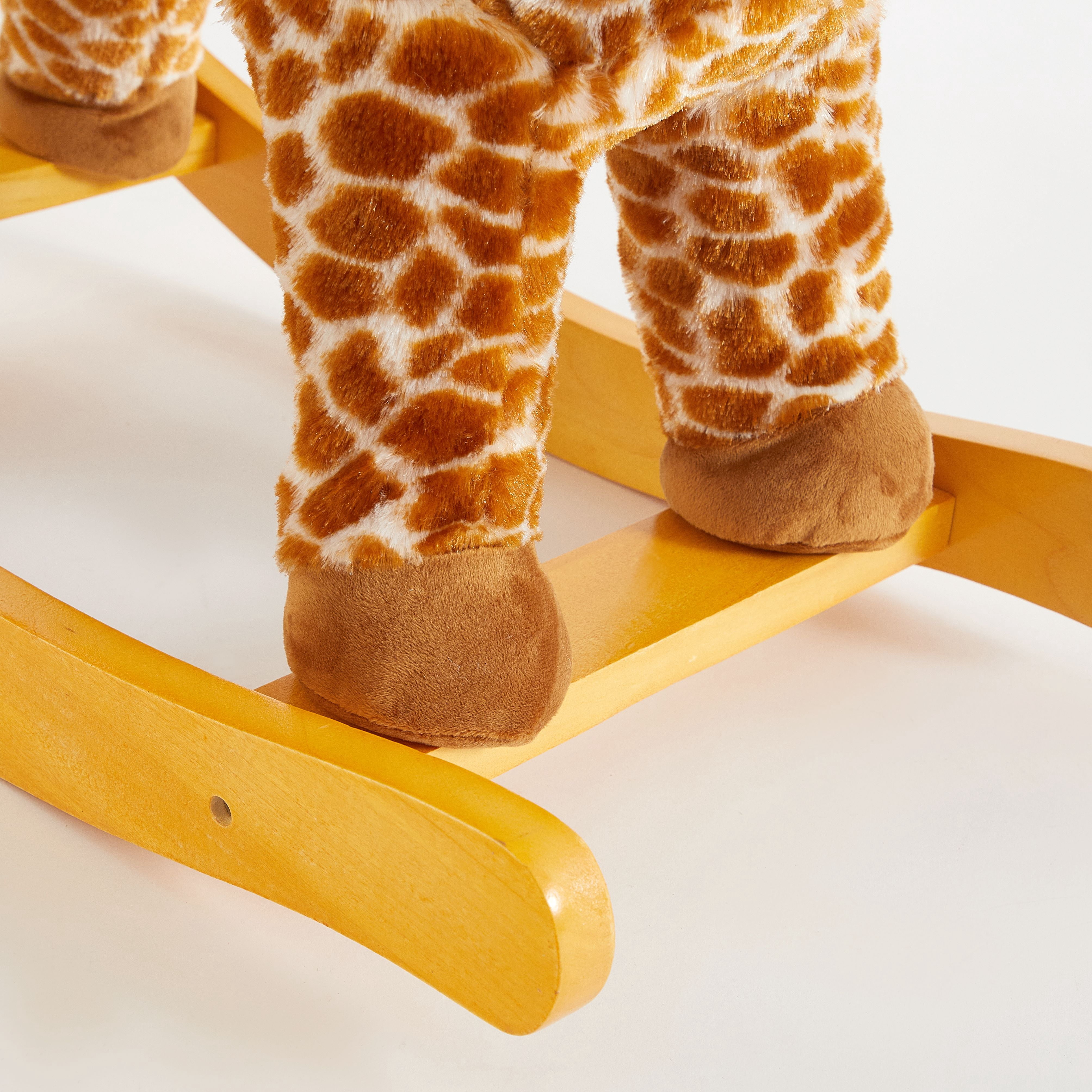 Little Nest Toddler Giraffe Plush Rocker Chair