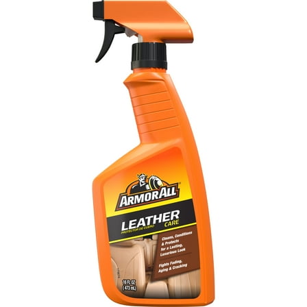Armor All Leather Protectant, Car Leather Cleaner Spray for Car Detailing, 16 fl oz Bottle