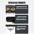 thumbnail image 5 of Faros Auxiliares Luz Doble Color Led Para Auto Moto 2pcs, 5 of 5