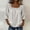 White plus size summer tops a1, variant on Women Plus Size Summer Square Neck 3/4 Sleeve Lace Trim Casual Basic Pullover Tops Solid Boho Flowy Blouse Casual, White 3XL