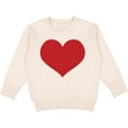 thumbnail image 2 of Inktastic Red Heart Valentine Toddler Sweatshirt, 2 of 4