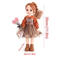 thumbnail image 3 of Ounissouiy 1 Juego de muñecas de juguete para niñas, hermosas muñecas articuladas móviles para niñas, muñecas divertidas creativas, Muñecas y casas de muñecas, 3 of 6