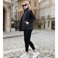 thumbnail image 3 of Fanient Womens Oversized Puffer Vest Sleeveless Zip Up Padded Jacket Vest Lightweight Winter Coat Outwear, 3 of 8