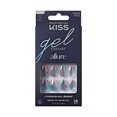 thumbnail image 1 of KISS Gel Fantasy Allure - Changement Chance, Argent, Ovale, Court, 1 of 9