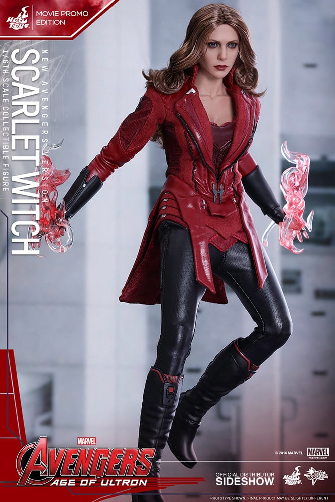1//6 Scale Hot Toys MMS301 Avengers Age of Ultron Scarlet Witch Stand