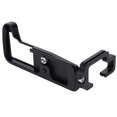 thumbnail image 4 of Akozon Empuñadura de Cámara Soporte en L Portátil Placa de Liberación Rápida de Aluminio Soporte en L Disparo Vertical para E-M1II EM1III ANGGREK  Otros, 4 of 8