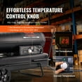 thumbnail image 4 of Multi-Purpose 175,000 BTU Kerosene Forced Air Heater, 13.2 Gal Fuel Tank - Portable Thermostat-Controlled Heater for Indoor/Outdoor Commercial Use, 4 of 7