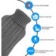 thumbnail image 2 of Hot Water Bottles, 2L Hot Water Bag Cover,Hot Water Bottles with Covers 2 Pack for Pain Relief,Gray+Blue, 2 of 5