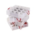 thumbnail image 3 of Caja de almacenamiento para adornos navideños Sattiyrch con 4 bandejas, 64 x 3, 3 of 8