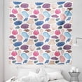 thumbnail image 1 of Scallop Tapestry, Delicate Hand Drawn Colorful Shells Marine Nautical, Fabric Wall Hanging Decor for Bedroom Living Room Dorm, 5 Sizes, Multicolor, by Ambesonne, 1 of 1
