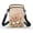 Rabbit, variant on HELLHERO Dachshunds Beach Party Crossbody Sling Bag with Double-layer Small Crossbody Purse Stylish Polyester