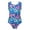 Colorful Leopard, variant on YONGHS Kids Girls One Piece Printed Gymnastics Leotard Bodysuit Swimsuit Swimwear Bikini Colorful Leopard 12