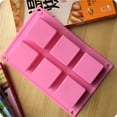 thumbnail image 4 of Wosthever Moldes de silicona para pasteles, molde cuadrado para hornear pudín DIY-40-230 ℃, horno resistente al calor, Cupcake, bandeja , Herramientas y accesorios para hornear, 4 of 6