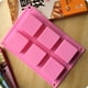 thumbnail image 4 of Wosthever Moldes de silicona para pasteles, molde cuadrado para hornear pudín DIY-40-230 ℃, horno resistente al calor, Cupcake, bandeja , Herramientas y accesorios para hornear, 4 of 6