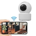 thumbnail image 1 of Cámara de seguridad de 3 MP para bebés y perros, cámara de 360 grados para seguridad del hogar con seguimiento de movimiento inteligente, aplicación de teléfono, visión nocturna por infrarrojos, audio, 1 of 9