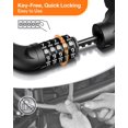 thumbnail image 2 of Bike Lock Sportneer con combinación de 5 dígitos de alta seguridad, 2 of 8