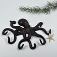 thumbnail image 2 of PAMINGONO 1Pack Octopus Hook Cast Iron Decorative Key Hooks for Homeowners in Office, 2 of 8