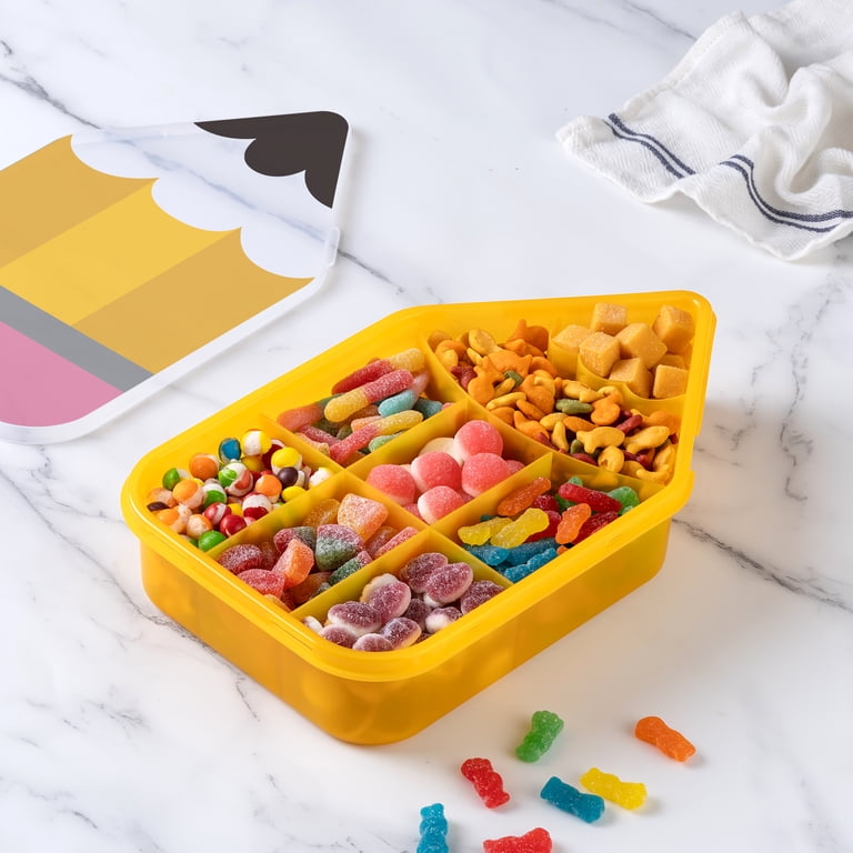 COOK WITH COLOR Snack Box Container for Kids Lunch Box Snackle Box
