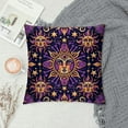 thumbnail image 2 of Leisuo and Moon Throw Pillow Covers and Moon Square Pillowcases Cushion Cover for Room Sofa Chair Bed Home Decor, 2 of 5