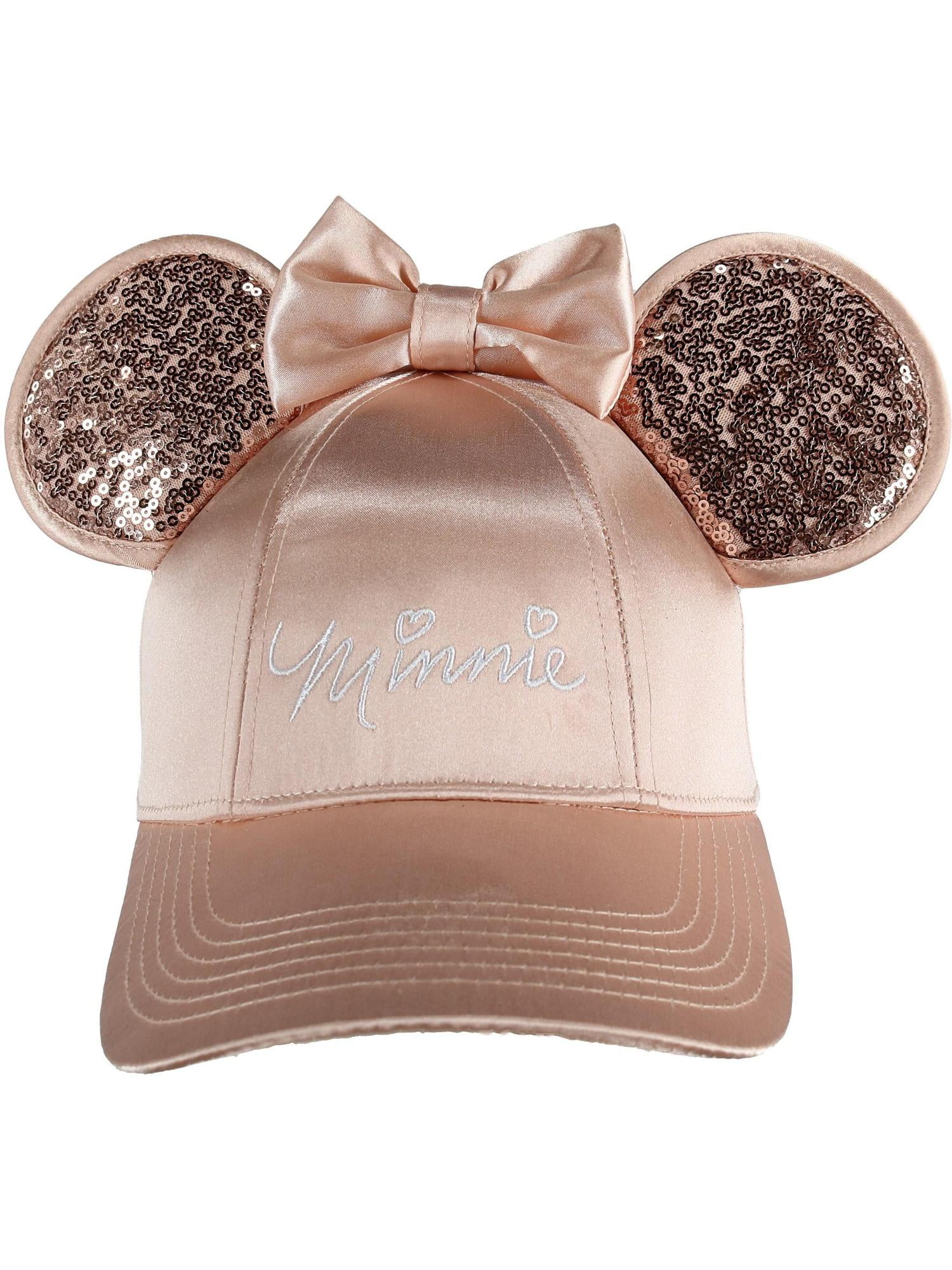 Disney's Minnie Mouse Toddler Girl 3D Bow & Ears Baseball Cap Hat 