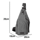 thumbnail image 2 of Bolsa de mensajero de lona, mochila de mensajero, mochila de senderismo, mochila para viajes en bicicleta al aire libre para hombres y mujeres Ormromra CPB-US-CJZ582-7, 2 of 5