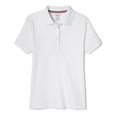 thumbnail image 6 of French Toast Girls School Uniform Short Sleeve Picot Collar Interlock Polo Shirt, 6 of 9