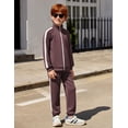 thumbnail image 4 of Arshiner Boy's Active Tracksuits Sets Full Zip Sports Jogging Suits Athletic Running 2 Piece Sweatsuits, 4 of 6