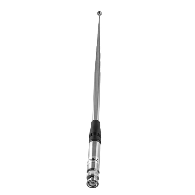 Antena Walkie Talkie 27MHz CB Retráctil Radio Portátil de Alta Ganancia Antena Walkie Talkie Conectores BNC