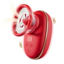 AMOVIBE Adult Toys for Women Sucking Vibrator, 3 Sucking, 9 Tongue Licking & Vibrating Female Sex Toys Vibrators Nipple Toys,Rose Sex Toys for Women Pleasure