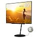 thumbnail image 3 of WALL A2 Large Type | Japanese Rolling Portable Free-Standing 45-80 Inch Universal Big Screen TV Stand with Concealed Caster Wheels | Satin Black, 3 of 4