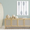 thumbnail image 4 of Stupell Industries Coastal Minimal Boat Oars Canvas Art, 36 x 48, by Jetty Home LLC, 4 of 8