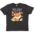 thumbnail image 3 of Inktastic My Gigi Loves Me- Little Fox Youth T-Shirt, 3 of 5
