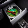thumbnail image 3 of RYLABLUE Red Train in The Forest Set of 6 Car Coaster for Drinks, Absorbent Ceramic Stone Coasters Cup Mat with Cork Base for Home Kitchen Room Coffee Table Bar Decor, 3 of 5