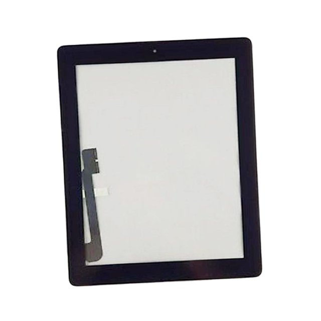 Digitalizador de la pantalla táctil Frente de cristal adhesivo de táctil del digitizador del botón de inicio para el 3ro y el 4to Magideal Digitalizador de la pantalla táctil