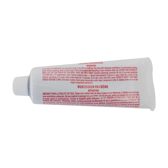 Superior Cream Hardener Catalyst Paste, 1 oz, for Polyester & Acrylic Adhesives