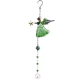 thumbnail image 2 of Crystal Ball Angel Light Catcher Metal Hanging Sunlight Wind Chime (Verde) Ndcxsfigh Nuevos Originales, 2 of 6