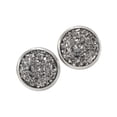 thumbnail image 2 of Pendientes Gotas Jumpingount Brillantes Anti sensibilidad Superficie lisa Plata 50Conjunto, 2 of 6